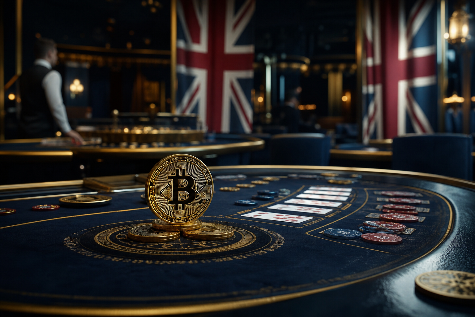 Биткоин-баккара бросает вызов контролю UKGC над онлайн-играми